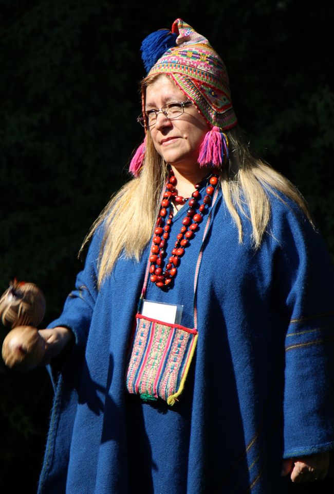 Ñusta Willka, leader of the South African Sacred Andean Tradition.