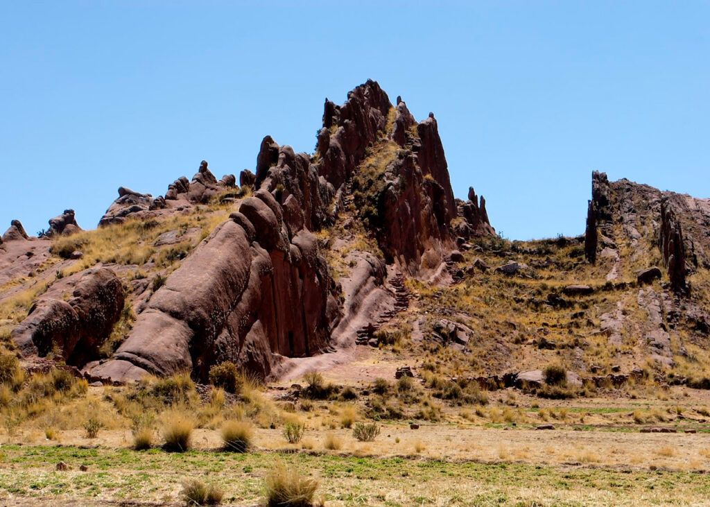 The Amuru Doorway, Lake Titicaca, Peru