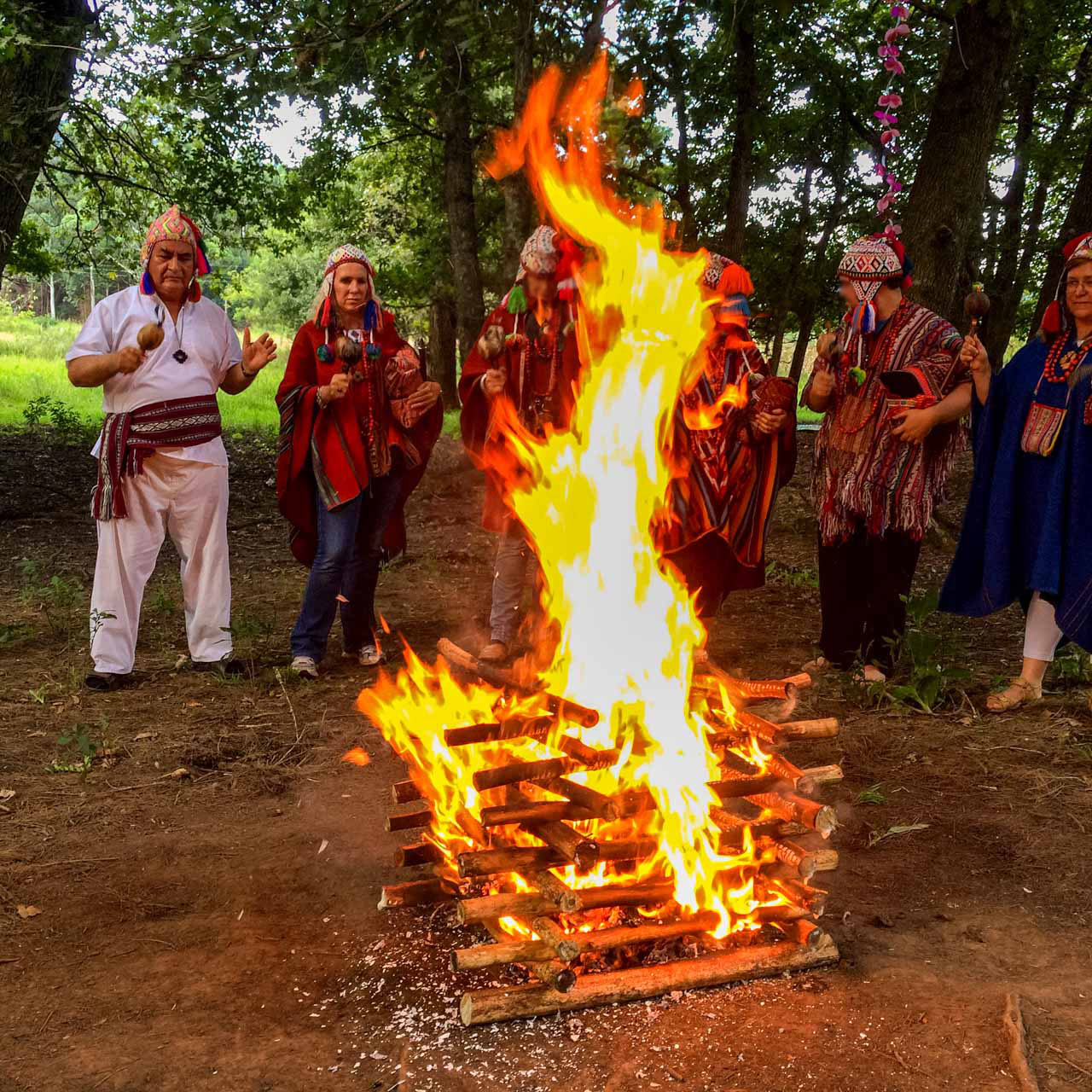 Despacho Ceremony Fire