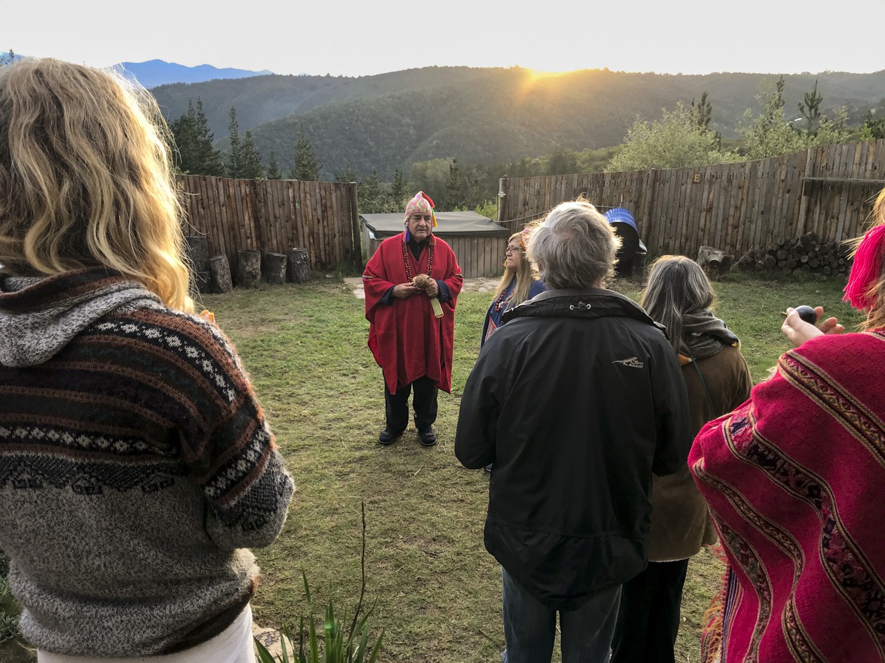 Inti Raymi Cerermony in Sedgefield