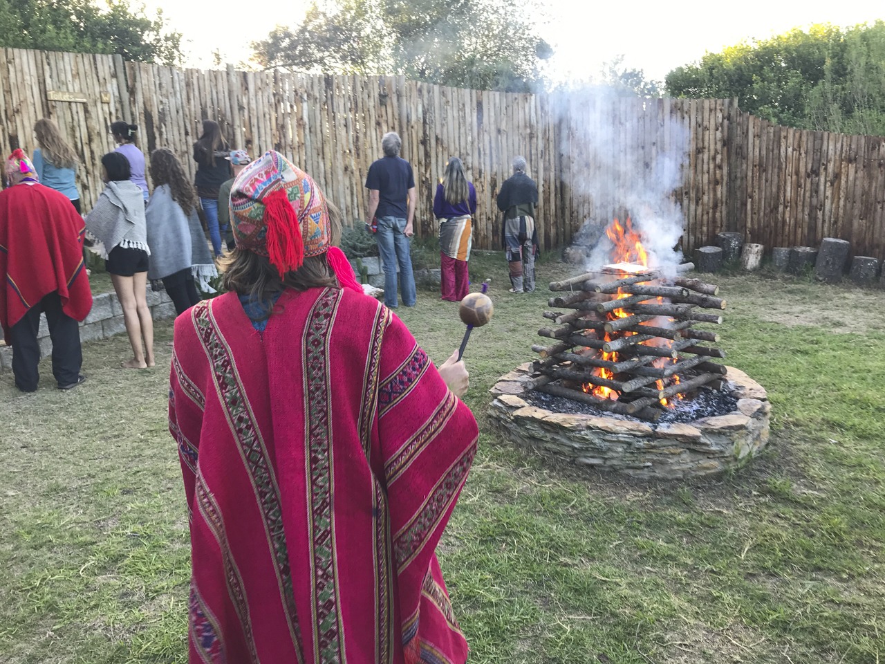 Despacho Ceremony in the Outeniqua Moutains, South Africa